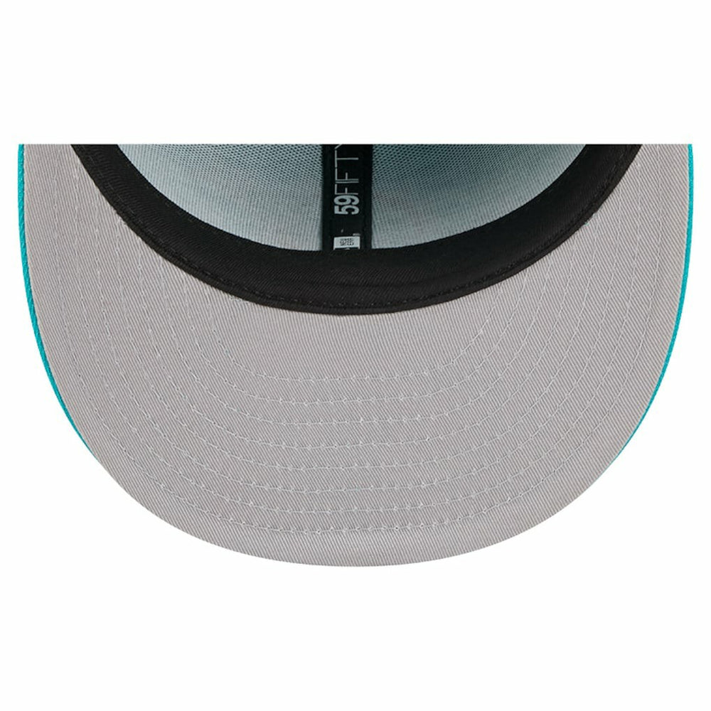 Miami Dolphins New Era Tri-Hit 59FIFTY Fitted Hat Aqua - NFL
