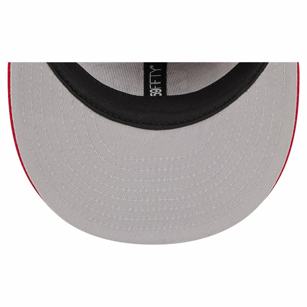 San Francisco 49ers New Era Tri-Hit 59FIFTY Fitted Hat Scarlet - NFL