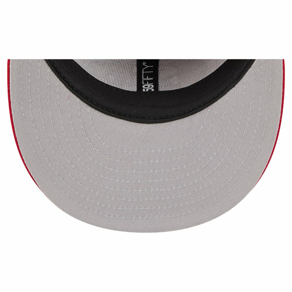 San Francisco 49ers New Era Tri-Hit 59FIFTY Fitted Hat Scarlet - NFL