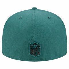 Philadelphia Eagles New Era Tri-Hit 59FIFTY Fitted Hat Midnight Green - NFL
