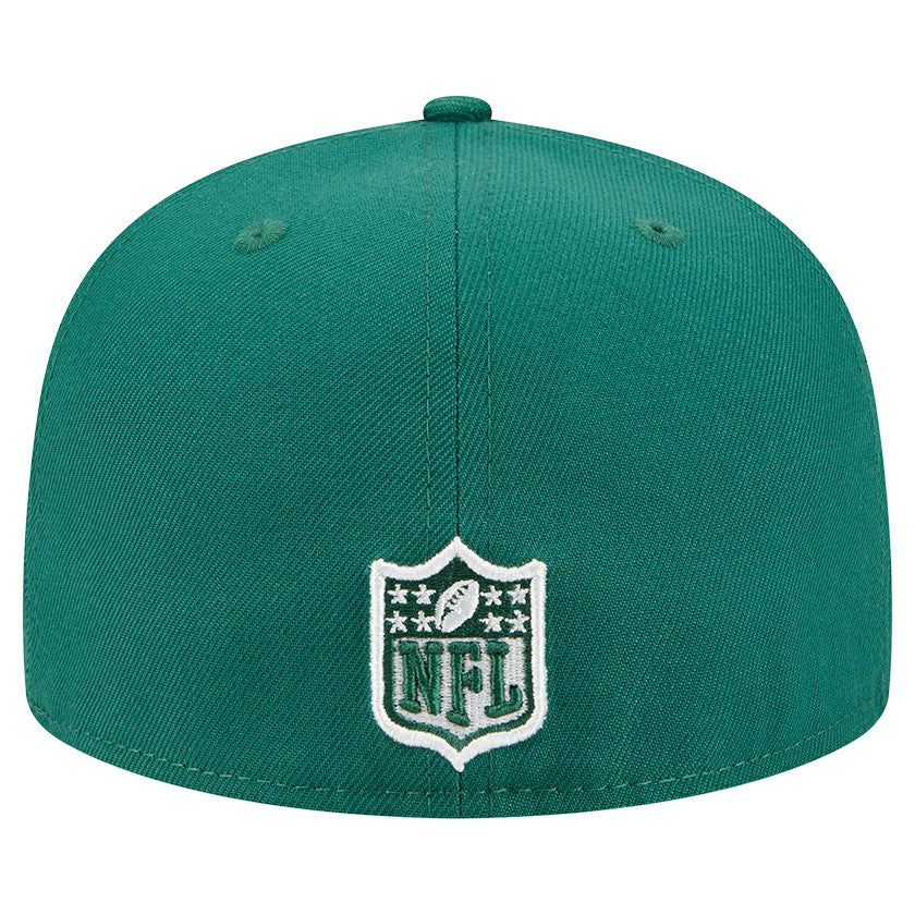 New York Jets New Era Tri-Hit 59FIFTY Fitted Hat Green - NFL