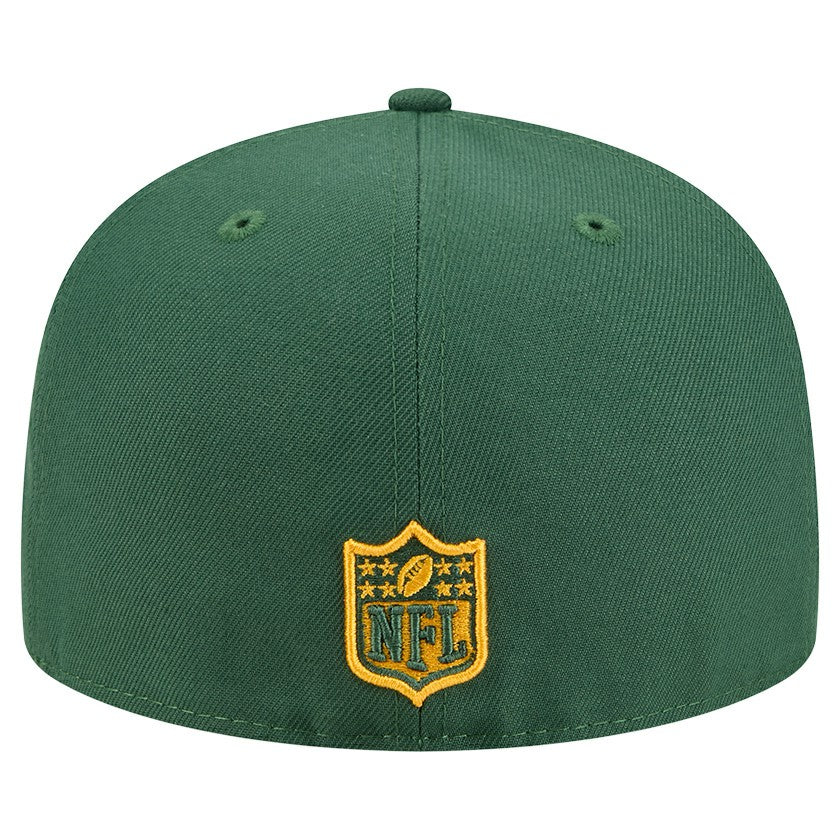 Green Bay Packers New Era Tri-Hit 59FIFTY Fitted Hat Green - NFL