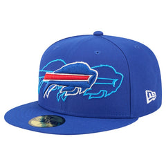 Buffalo Bills New Era Tri-Hit 59FIFTY Fitted Hat Royal - NFL