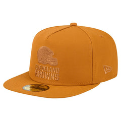 Cleveland Browns New Era Color Pack A-Frame 59FIFTY Fitted Hat Brown - NFL
