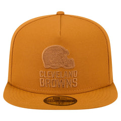 Cleveland Browns New Era Color Pack A-Frame 59FIFTY Fitted Hat Brown - NFL