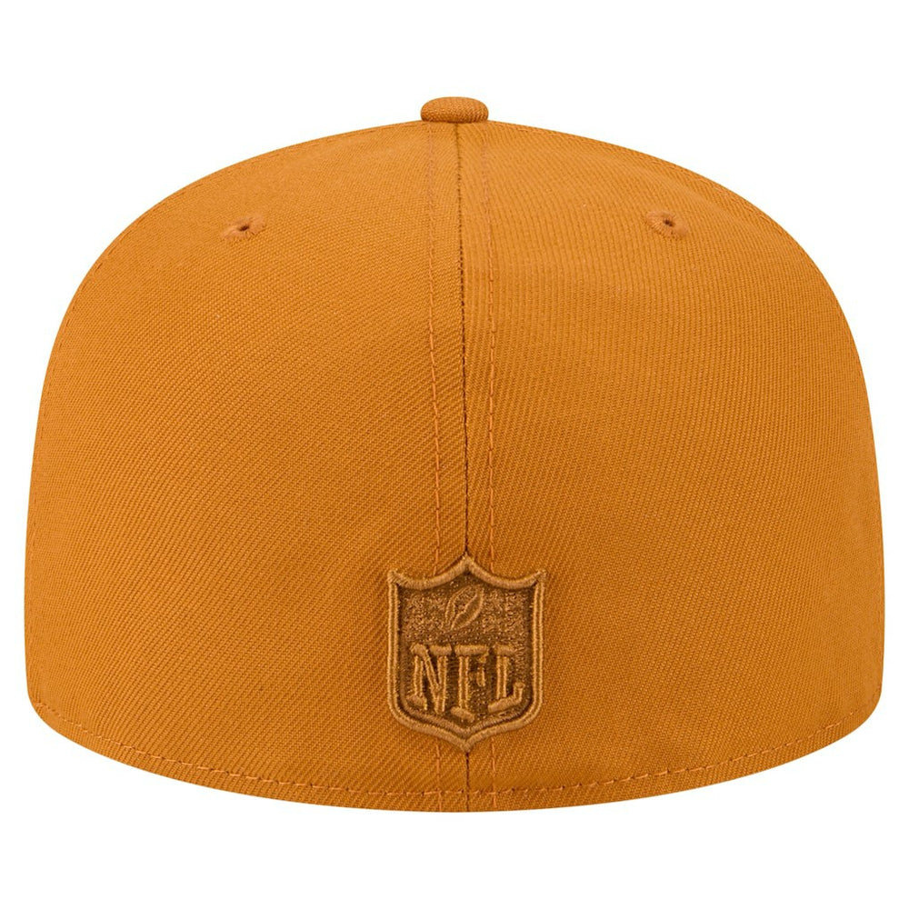 Miami Dolphins New Era Color Pack A-Frame 59FIFTY Fitted Hat Brown - NFL