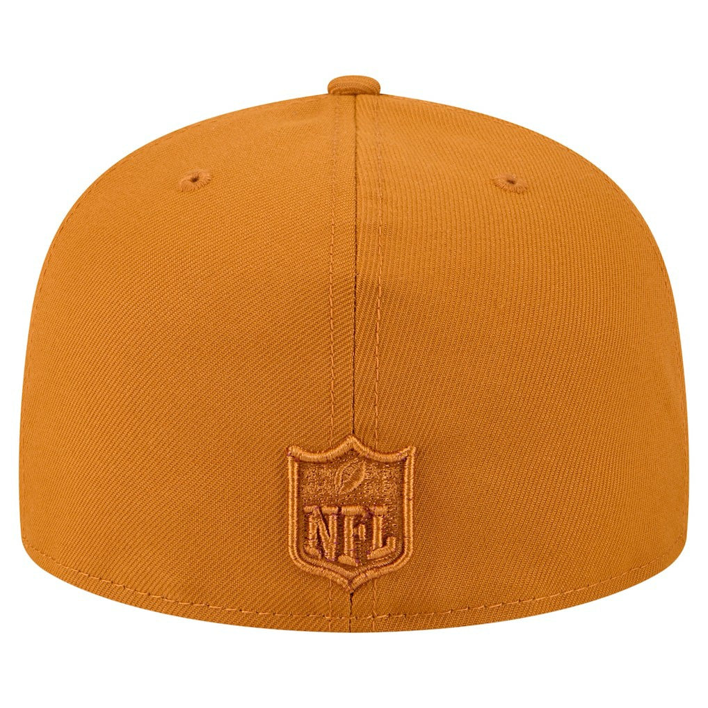 Minnesota Vikings New Era Color Pack A-Frame 59FIFTY Fitted Hat Brown - NFL