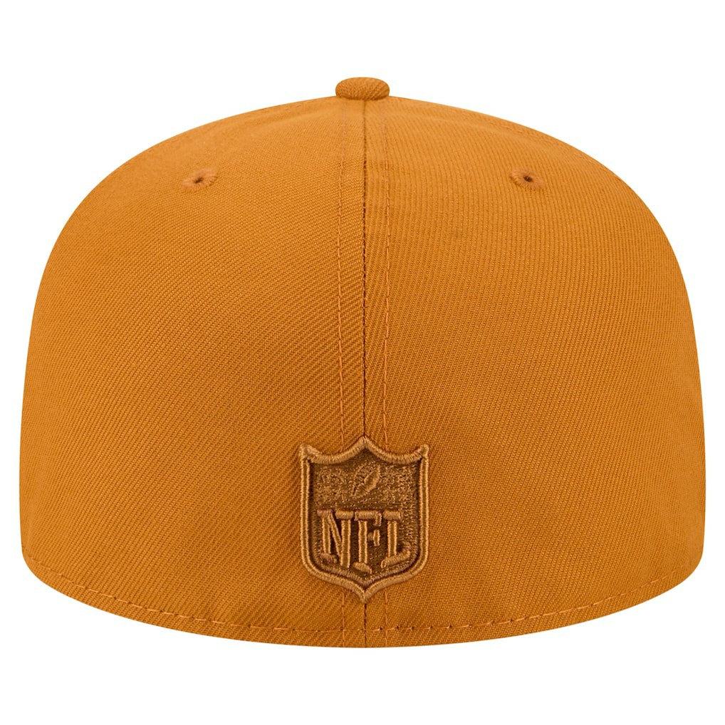 Kansas City Chiefs New Era Color Pack A-Frame 59FIFTY Fitted Hat Brown - NFL