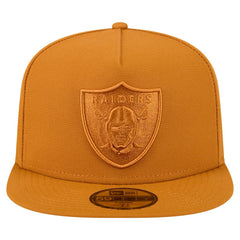 Las Vegas Raiders New Era Color Pack A-Frame 59FIFTY Fitted Hat Brown - NFL