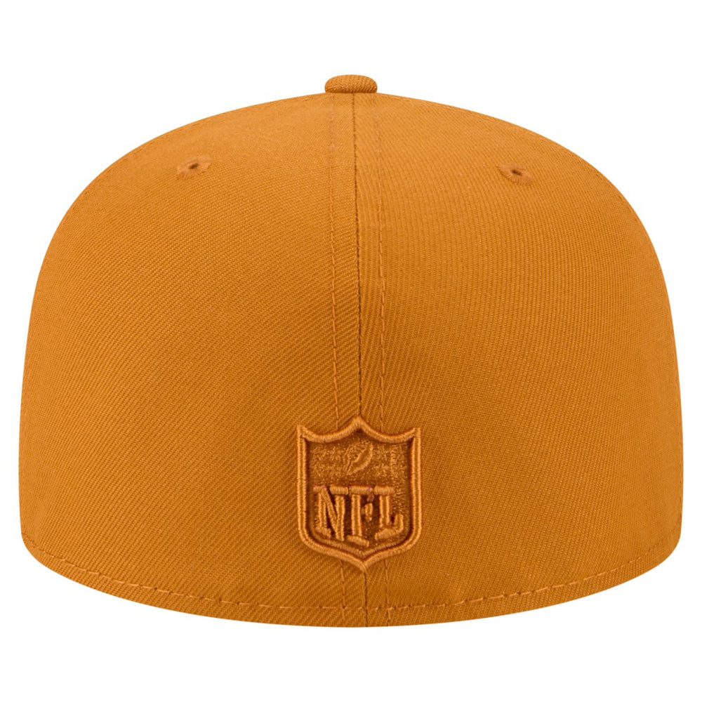 Green Bay Packers New Era Color Pack A-Frame 59FIFTY Fitted Hat Brown - NFL
