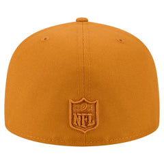 Green Bay Packers New Era Color Pack A-Frame 59FIFTY Fitted Hat Brown - NFL
