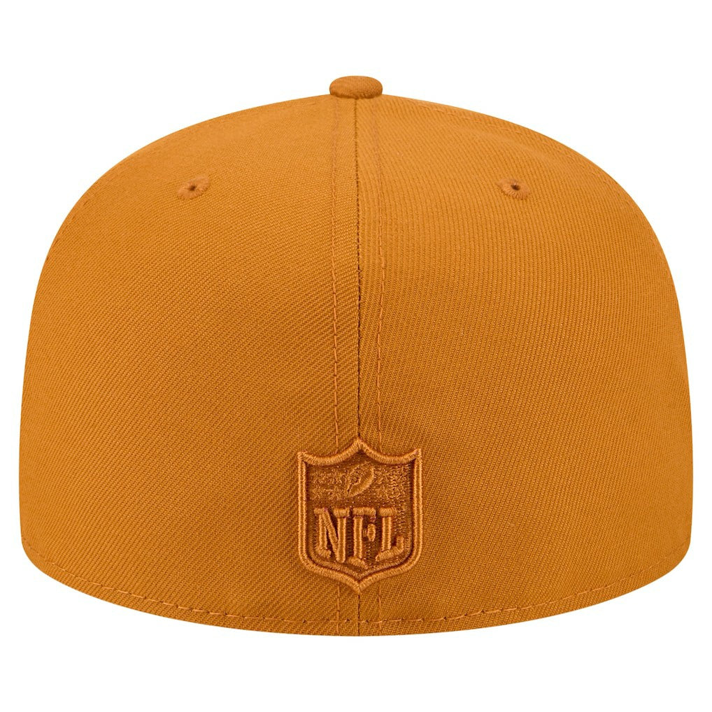 Los Angeles Chargers New Era Color Pack A-Frame 59FIFTY Fitted Hat Brown - NFL