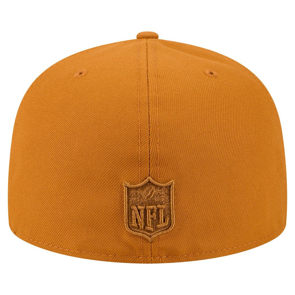 Los Angeles Rams New Era Color Pack A-Frame 59FIFTY Fitted Hat Brown - NFL