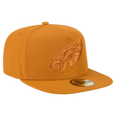 Philadelphia Eagles New Era Color Pack A-Frame 59FIFTY Fitted Hat Brown - NFL