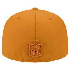 Philadelphia Eagles New Era Color Pack A-Frame 59FIFTY Fitted Hat Brown - NFL