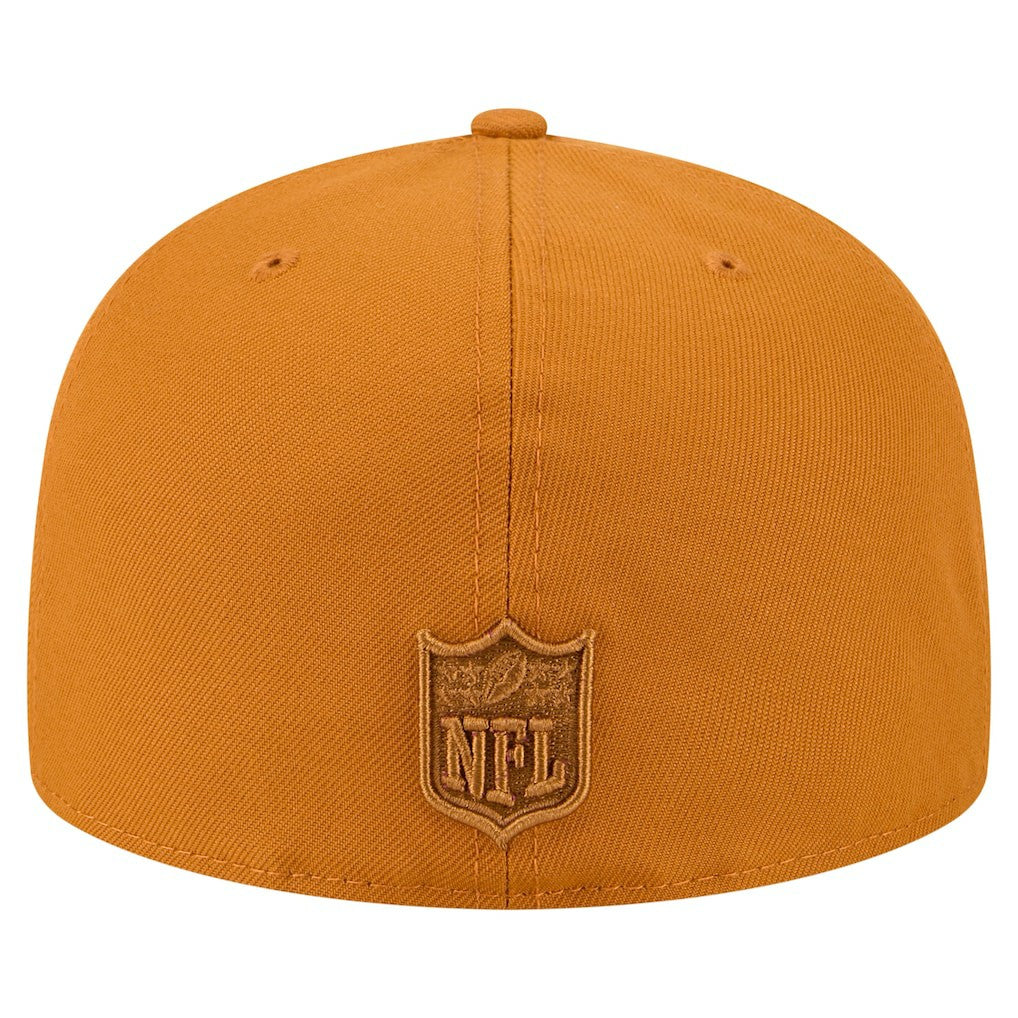 Pittsburgh Steelers New Era Color Pack A-Frame 59FIFTY Fitted Hat Brown - NFL