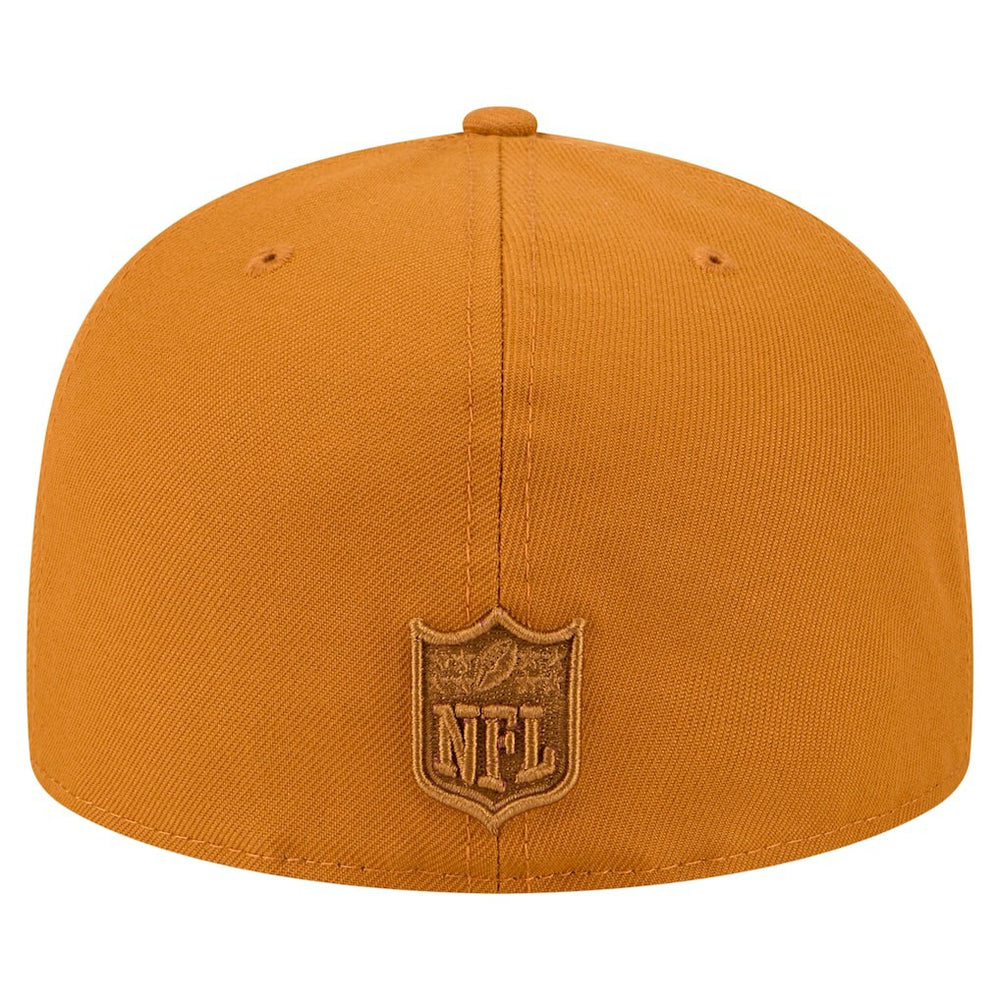 Pittsburgh Steelers New Era Color Pack A-Frame 59FIFTY Fitted Hat Brown - NFL