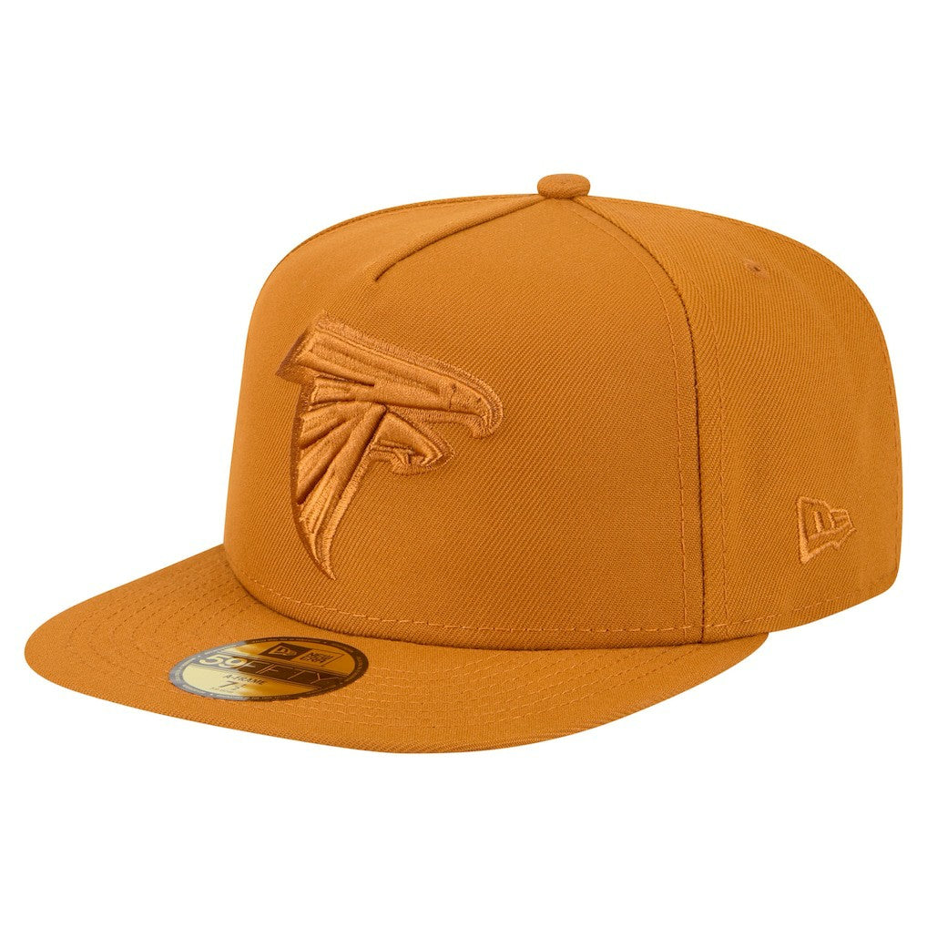 Atlanta Falcons New Era Color Pack A-Frame 59FIFTY Fitted Hat Brown - NFL