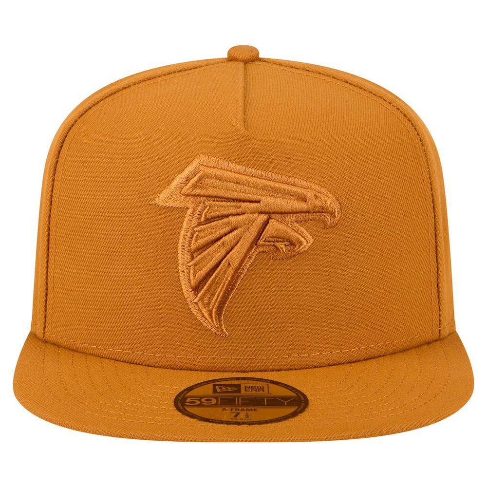 Atlanta Falcons New Era Color Pack A-Frame 59FIFTY Fitted Hat Brown - NFL