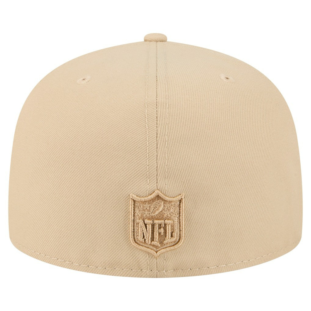 Washington Commanders New Era Color Pack A-Frame 59FIFTY Fitted Hat Light Beige - NFL