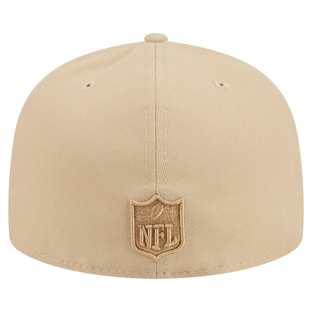 Kansas City Chiefs New Era Color Pack A-Frame 59FIFTY Fitted Hat Light Beige - NFL
