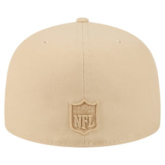 New York Giants New Era Color Pack A-Frame 59FIFTY Fitted Hat Light Beige - NFL
