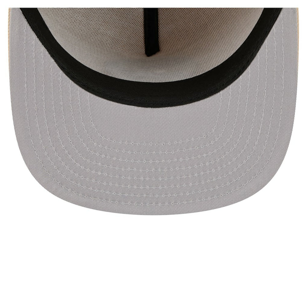 Pittsburgh Steelers New Era Color Pack A-Frame 59FIFTY Fitted Hat Beige - NFL