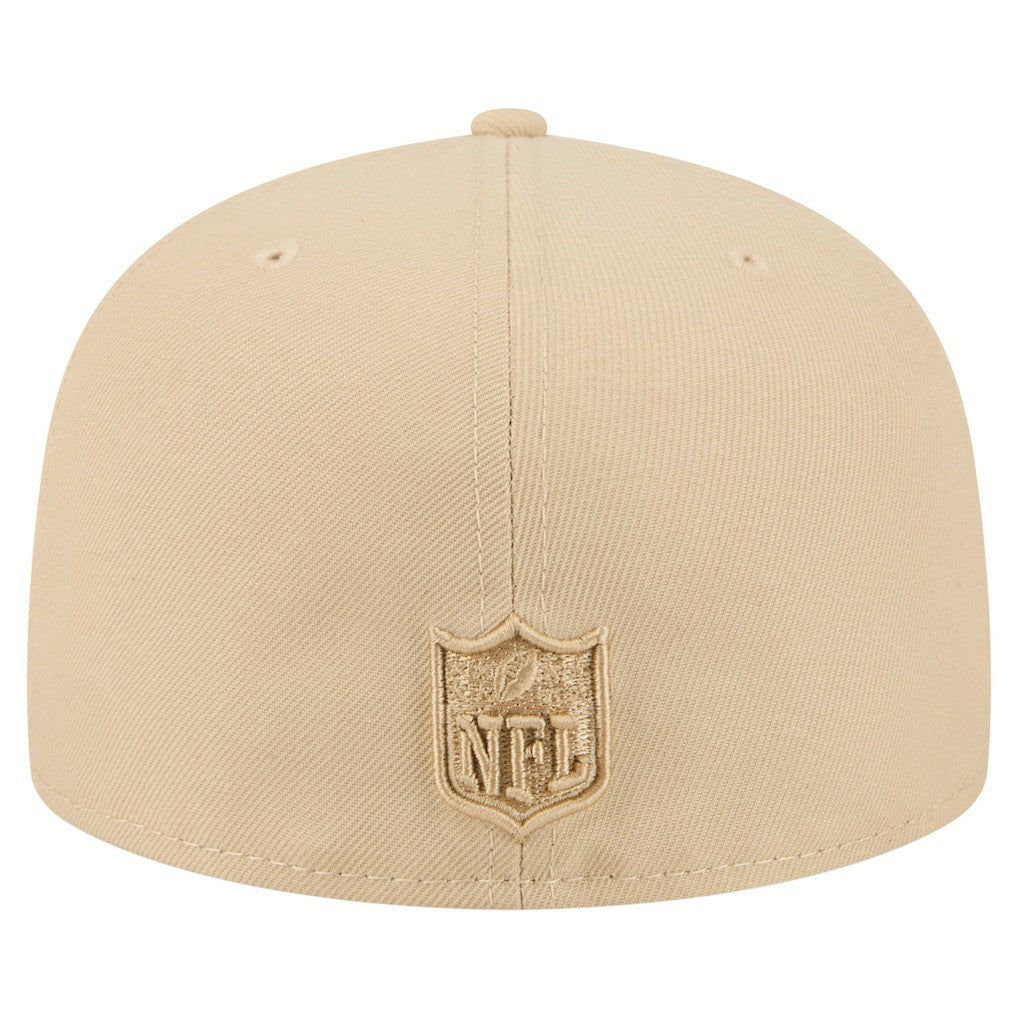 Cincinnati Bengals New Era Color Pack A-Frame 59FIFTY Fitted Hat Light Beige - NFL