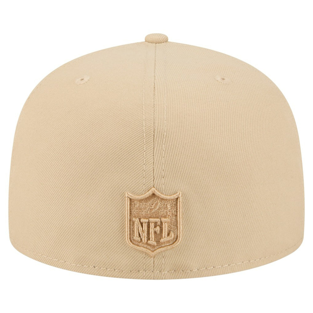 Cleveland Browns New Era Color Pack A-Frame 59FIFTY Fitted Hat Light Beige - NFL