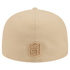 Buffalo Bills New Era Color Pack A-Frame 59FIFTY Fitted Hat Light Beige - NFL