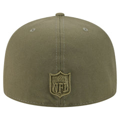 Miami Dolphins New Era Color Pack A-Frame 59FIFTY Fitted Hat Olive - NFL