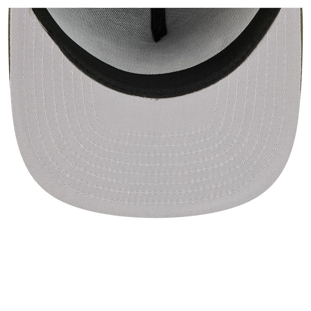 Miami Dolphins New Era Color Pack A-Frame 59FIFTY Fitted Hat Olive - NFL