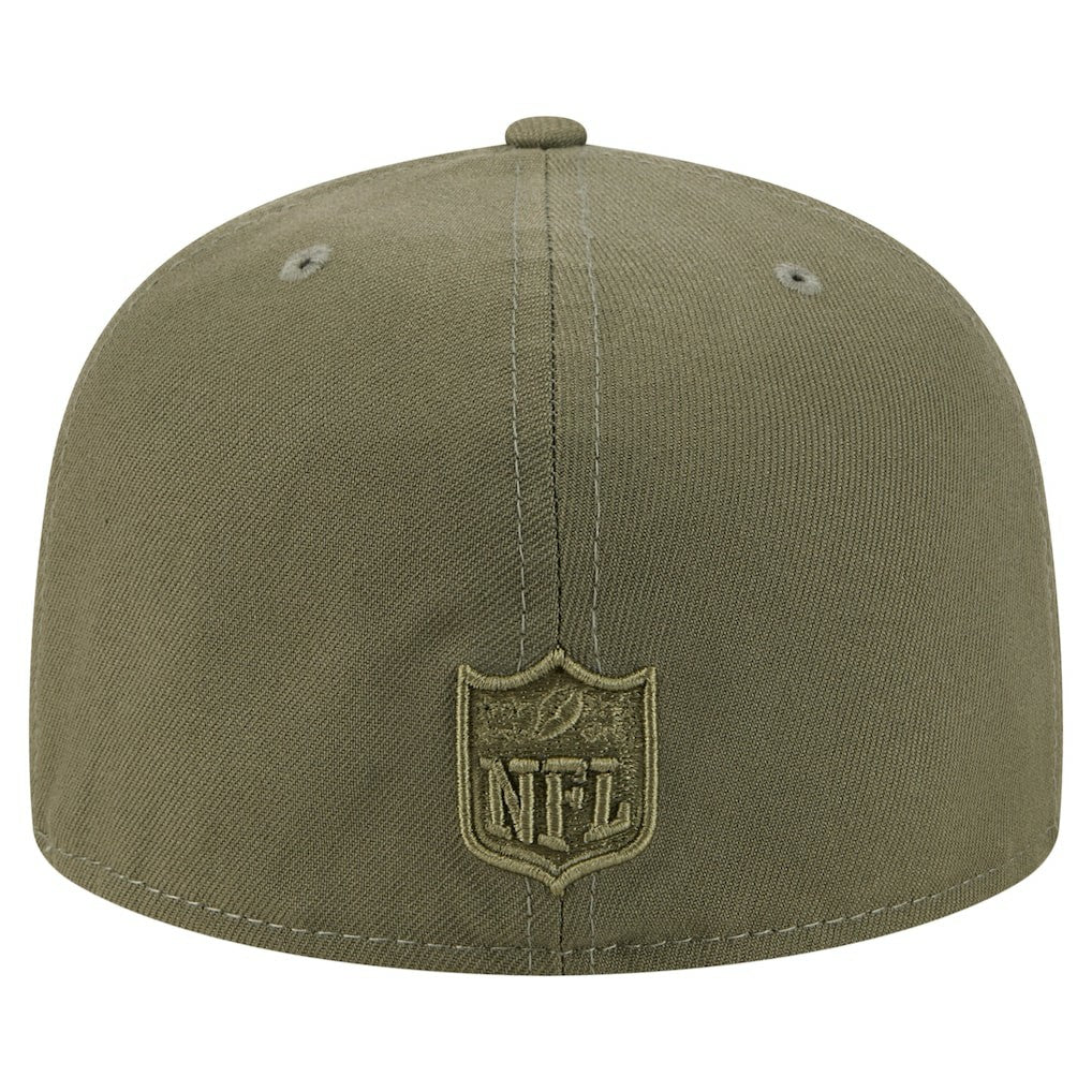 Cincinnati Bengals New Era Color Pack A-Frame 59FIFTY Fitted Hat Olive - NFL