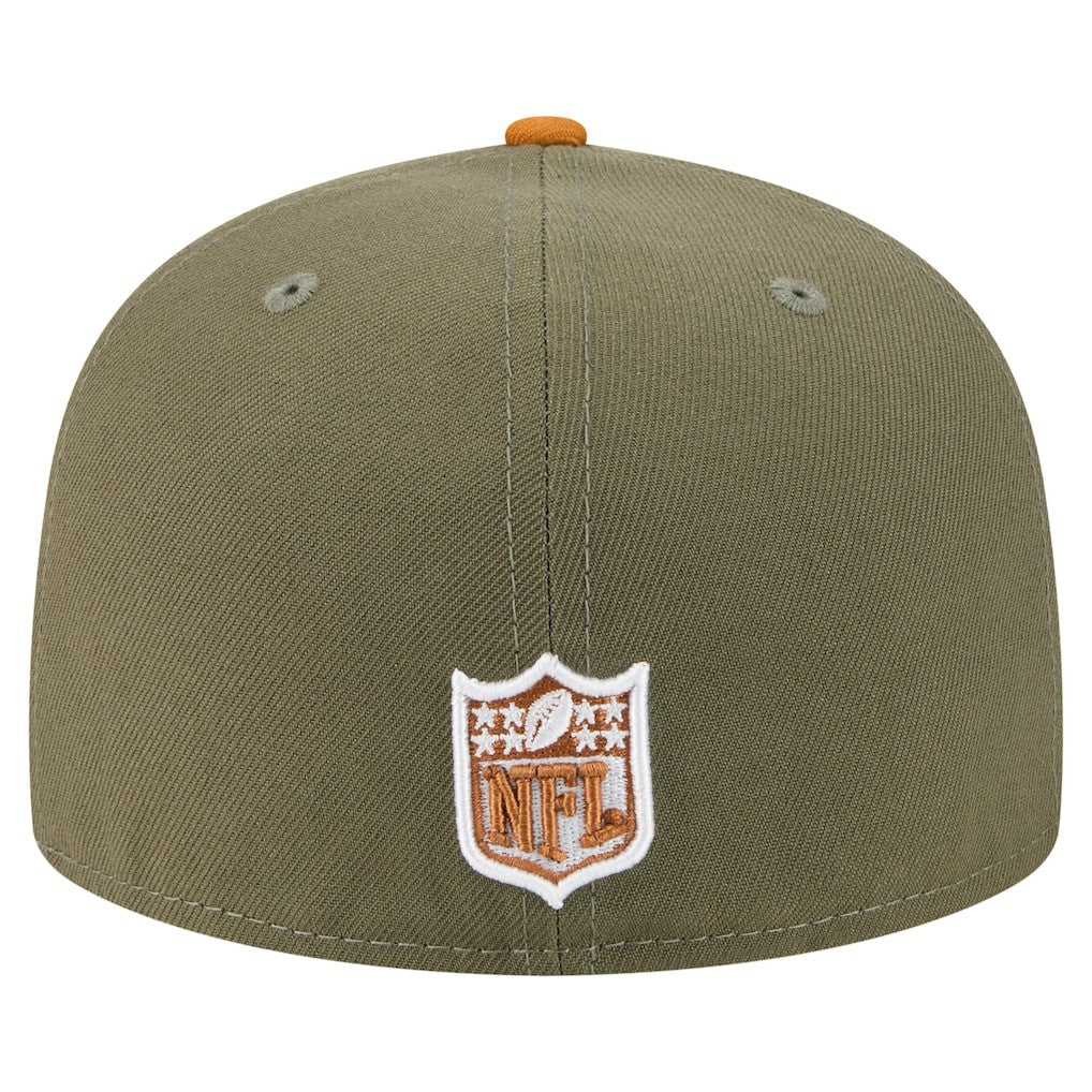 Buffalo Bills New Era Color Pack A-Frame 59FIFTY Fitted Hat Olive/Brown - NFL