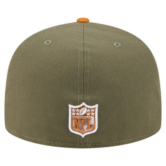 Green Bay Packers New Era Color Pack A-Frame 59FIFTY Fitted Hat Olive/Brown - NFL