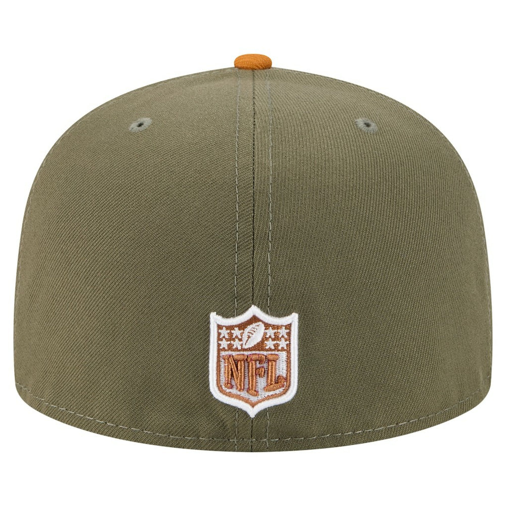 Cincinnati Bengals New Era Color Pack A-Frame 59FIFTY Fitted Hat Olive/Brown - NFL