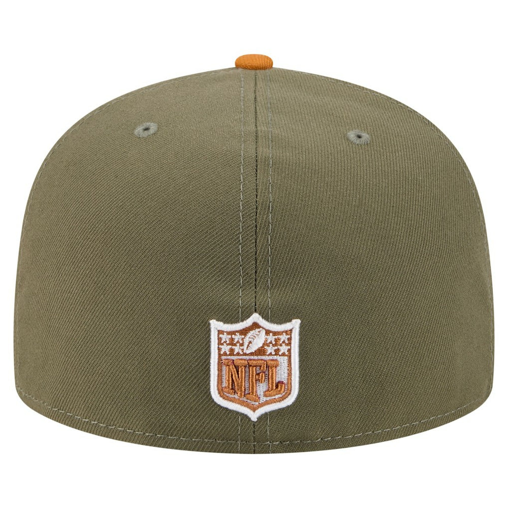 Kansas City Chiefs New Era Color Pack A-Frame 59FIFTY Fitted Hat Olive/Brown - NFL
