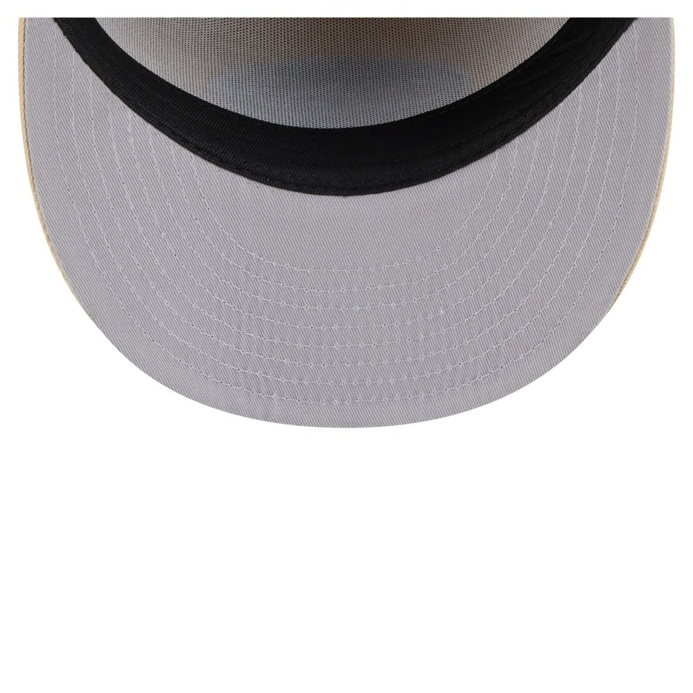 New York Jets New Era Two-Tone Color Pack Split Panel 59FIFTY Fitted Hat Light Beige/Olive - NFL