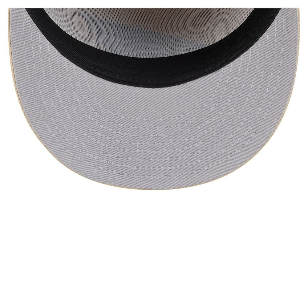 Philadelphia Eagles New Era Two-Tone Color Pack Split Panel 59FIFTY Fitted Hat Light Beige/Olive - NFL