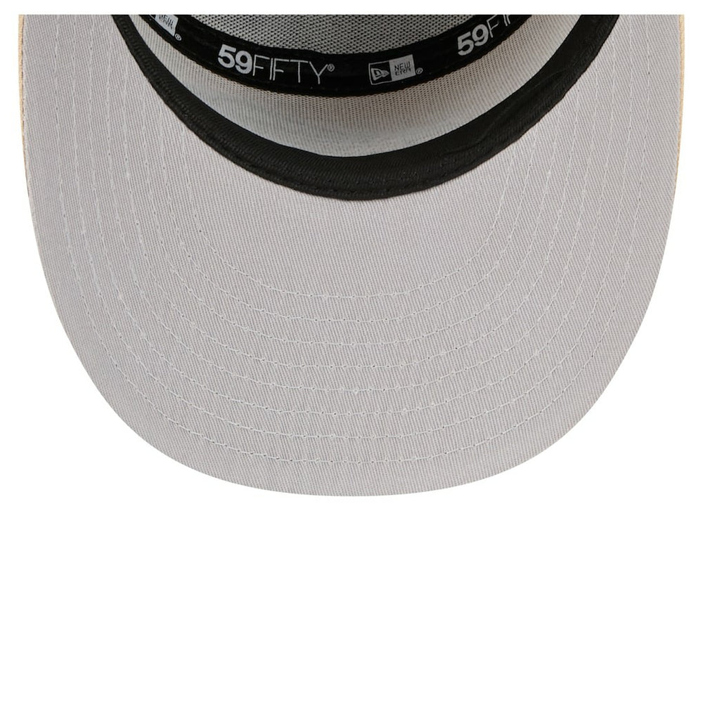 Buffalo Bills New Era Two-Tone Color Pack Split Panel 59FIFTY Fitted Hat Light Beige/Olive - NFL
