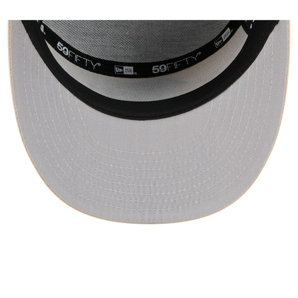 Atlanta Falcons New Era Color Pack Split Panel 59FIFTY Fitted Hat Light Beige/Olive - NFL