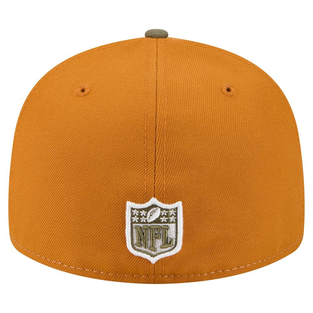 Buffalo Bills New Era Two-Tone Color Pack Split Panel 59FIFTY Fitted Hat Olive/Brown - NFL