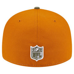 Detroit Lions New Era Two-Tone Color Pack Split Panel 59FIFTY Fitted Hat Olive/Brown - NFL
