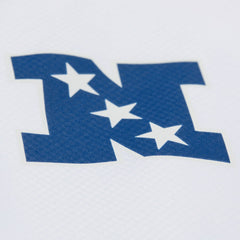 Minnesota Vikings Vintage Logo Coaches Full-Snap Hoodie Jacket White - Mitchell & Ness
