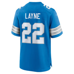 Bobby Layne Detroit Lions Retired Player Game Jersey Blue - Nike
