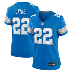 Bobby Layne Detroit Lions Women's Retired Player Game Jersey Blue - Nike