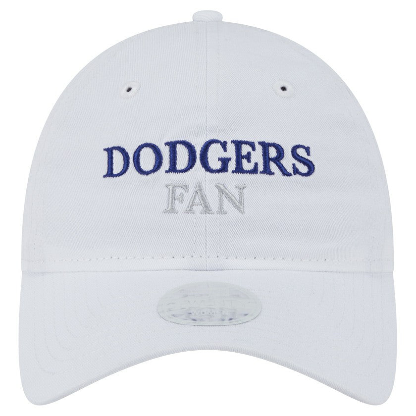 Los Angeles Dodgers New Era Women's Team Fan 9TWENTY Adjustable Hat discount
