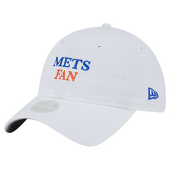 New York Mets New Era Women's Team Fan 9TWENTY Adjustable Hat discount