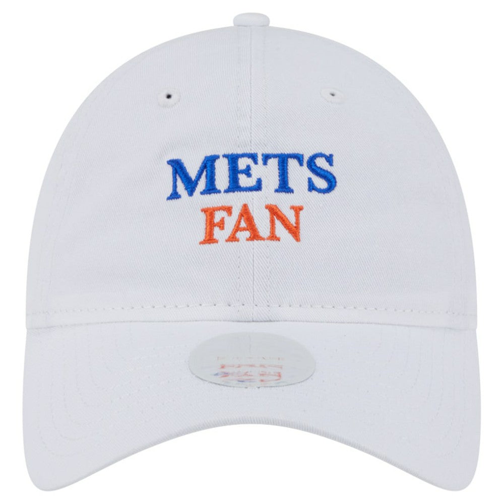 New York Mets New Era Women's Team Fan 9TWENTY Adjustable Hat discount