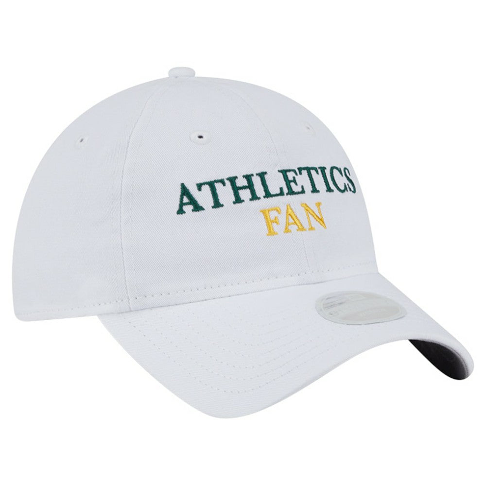 Athletics New Era Women's Team Fan 9TWENTY Adjustable Hat for sale